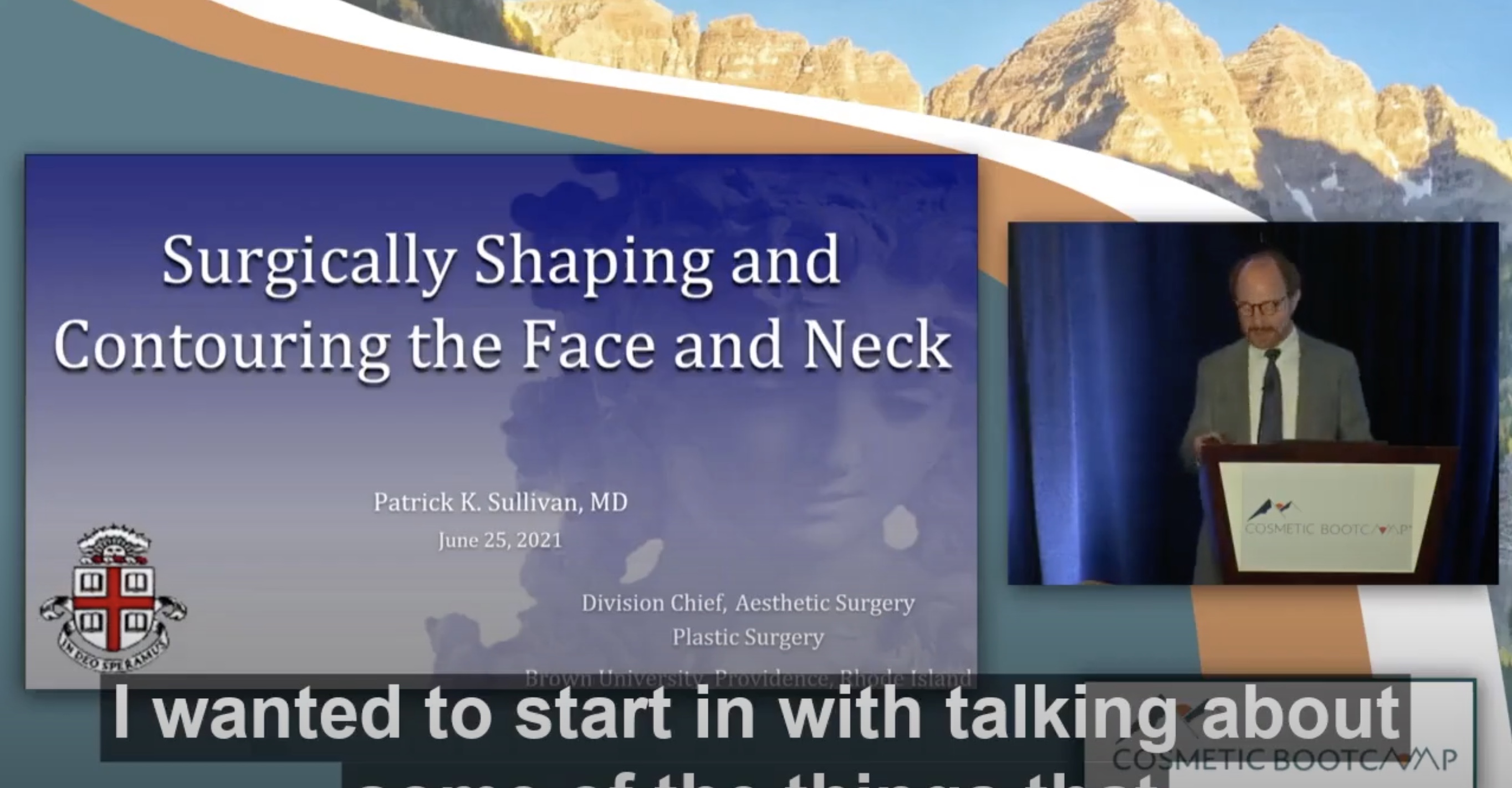 Dr. Sullivan Talking About Facial Shaping & Contouring